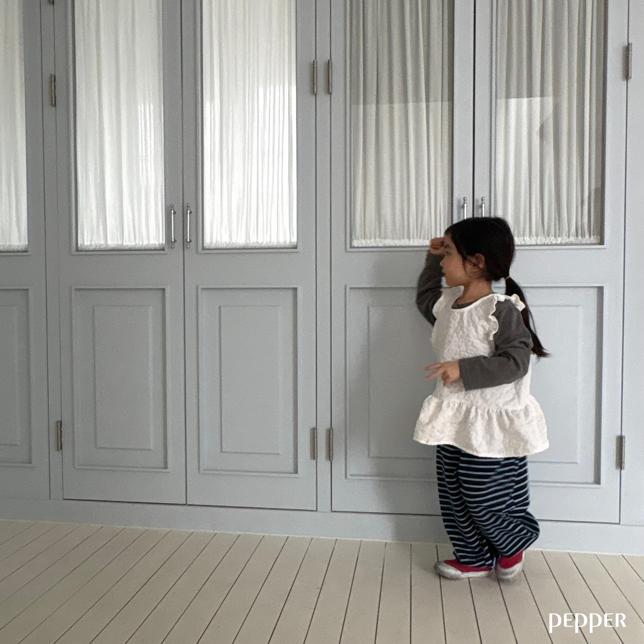 【予約】ヨヨボーダージョガー　/ pepper (XS-XL)