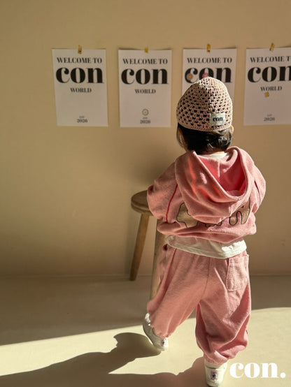 【予約】テリーラインパンツ / con. (XXS-M) 테리삥줄