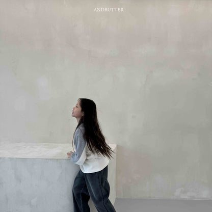 【予約】Ribby Black Pants  /  andbutter (S-JM)