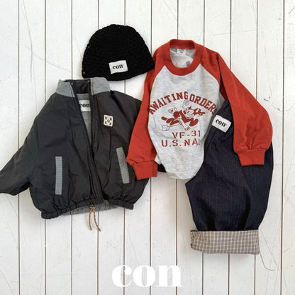 【予約】キャットラグランTシャツ / con. (XXS-M)야옹나그랑