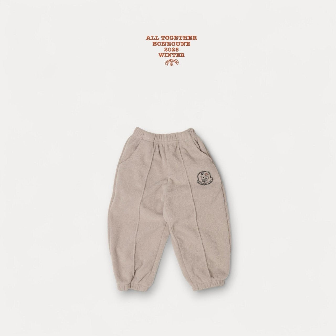 【予約】bio fleece jogger pt / boneoune (XS-JL)