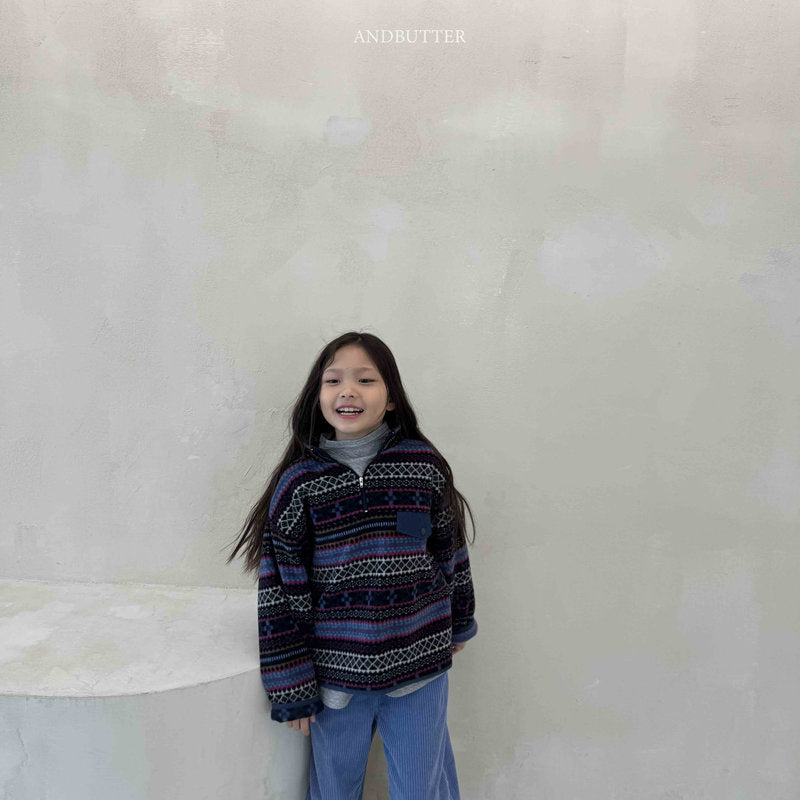 【予約】Patagon Pocket Fleece  /  andbutter (S-JM)