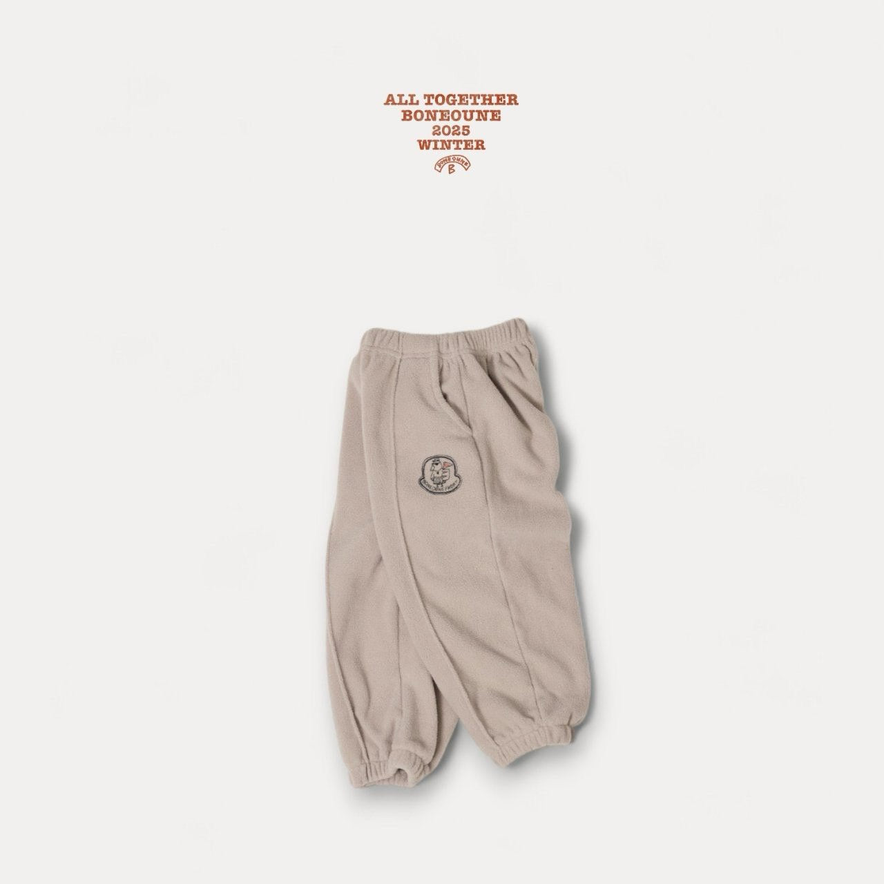 【予約】bio fleece jogger pt / boneoune (XS-JL)