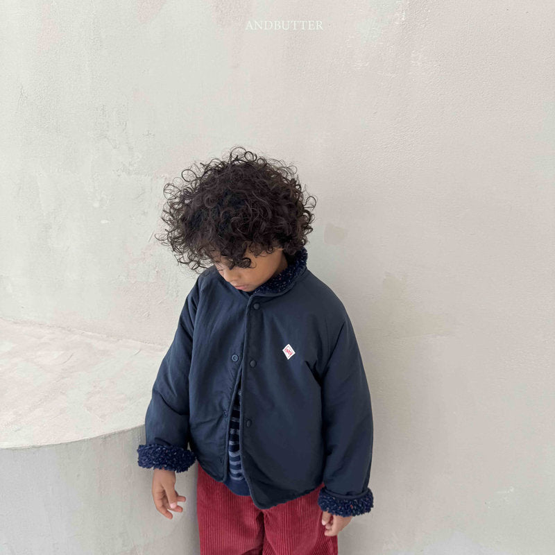 【予約】Neff Reversible Jumper   /  andbutter (S-JM)