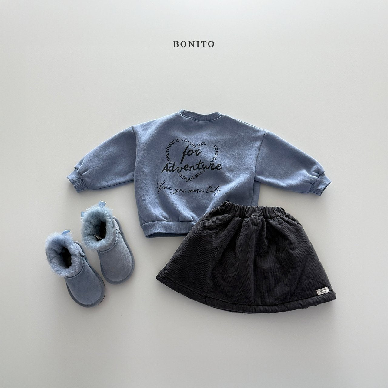 【予約】golden bonding skirt /  bonito (12m-JM)