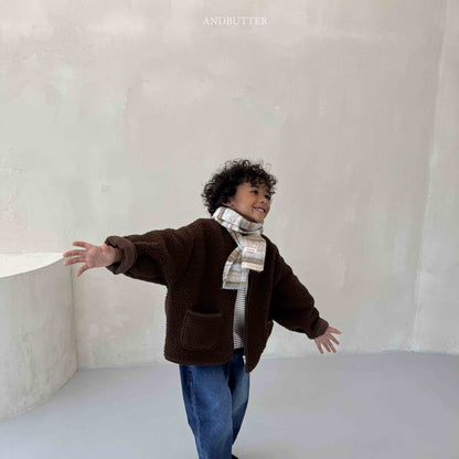 【予約】Cotton candy Muffler  / andbutter