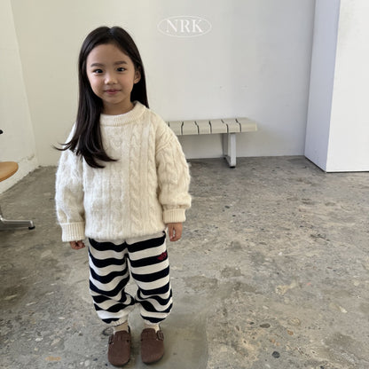 【予約】brain border pants  /  NRK (XS-4XL)