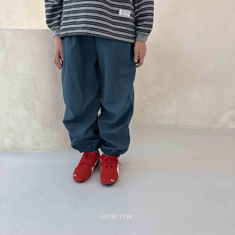 【予約】Anorak Bonding Pants  /  andbutter (S-JM)