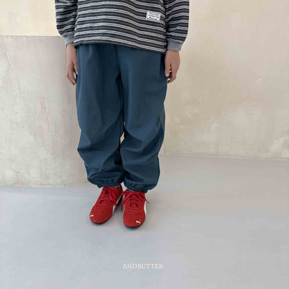 【予約】Anorak Bonding Pants  /  andbutter (S-JM)