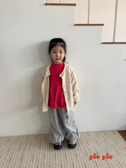 【予約】マジェンタカーゴパンツ / pie (XS-XL)