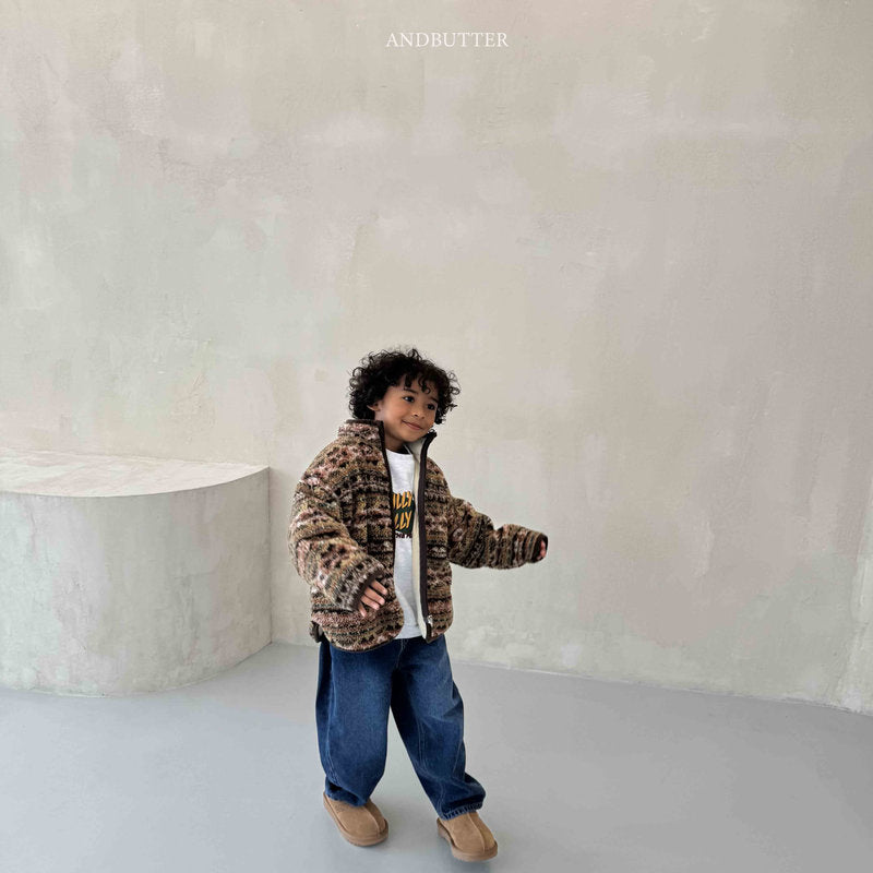 【予約】Modern Curved Denim  /  andbutter (S-JM)