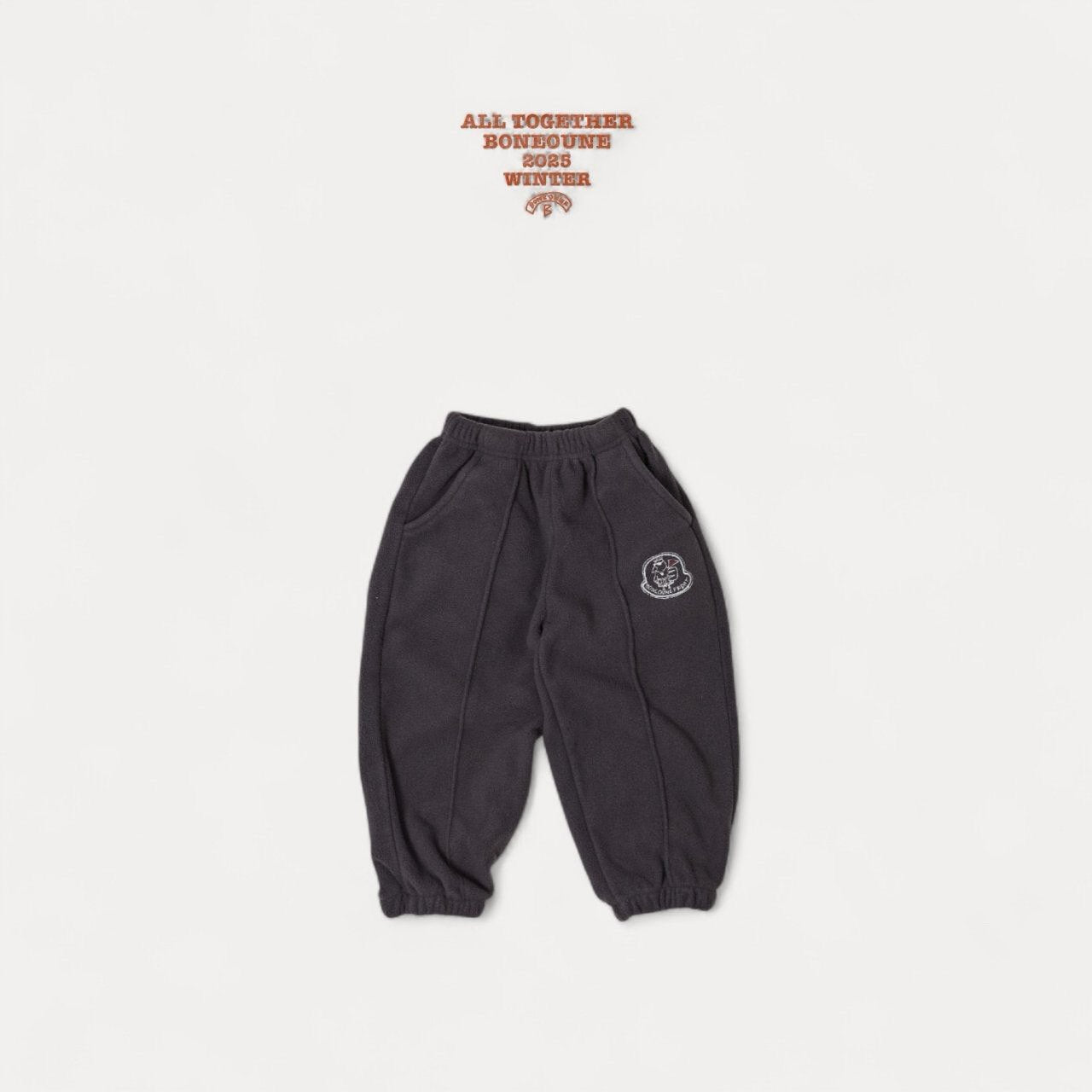 【予約】bio fleece jogger pt / boneoune (XS-JL)