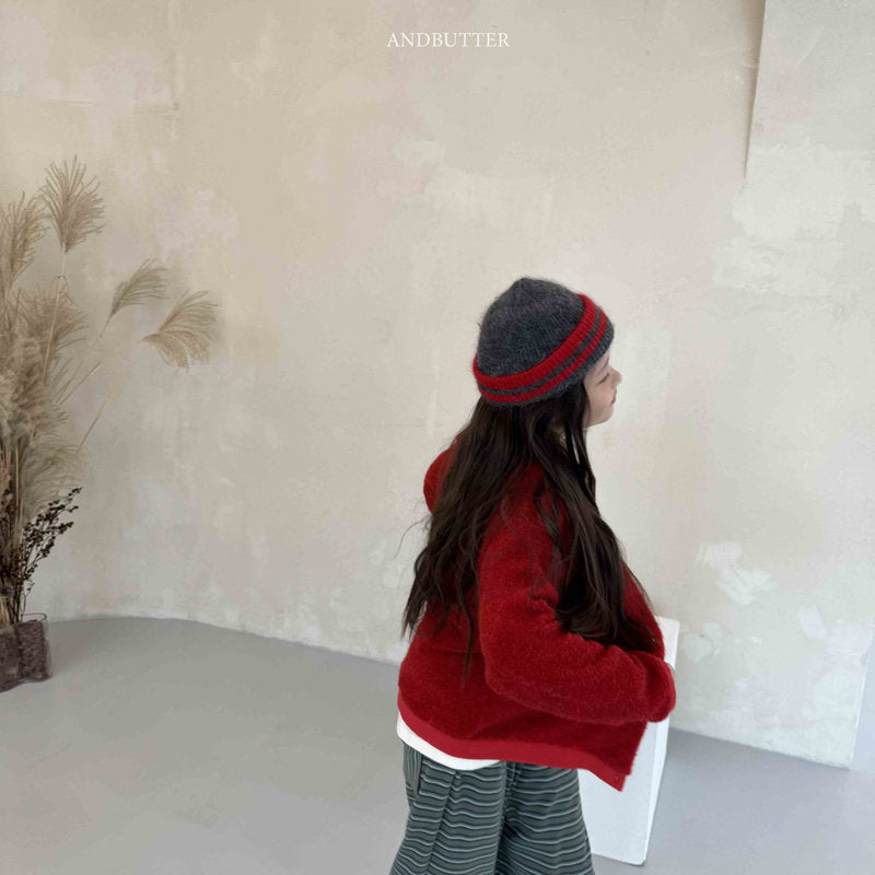 【予約】Mix Angora Beanie   / andbutter