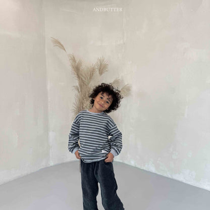 【予約】Hazel color Tee  / andbutter