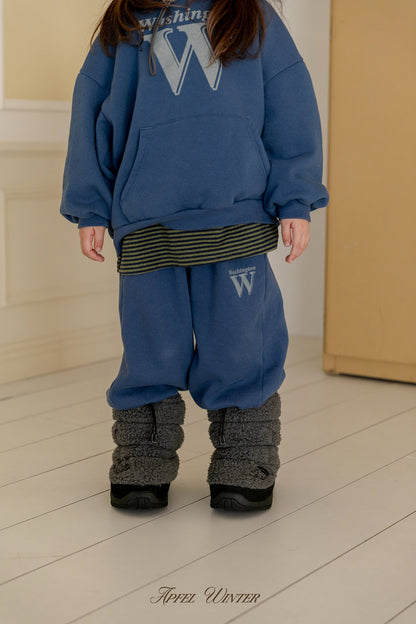 【予約】W jogger pt / apfel (S-JL)