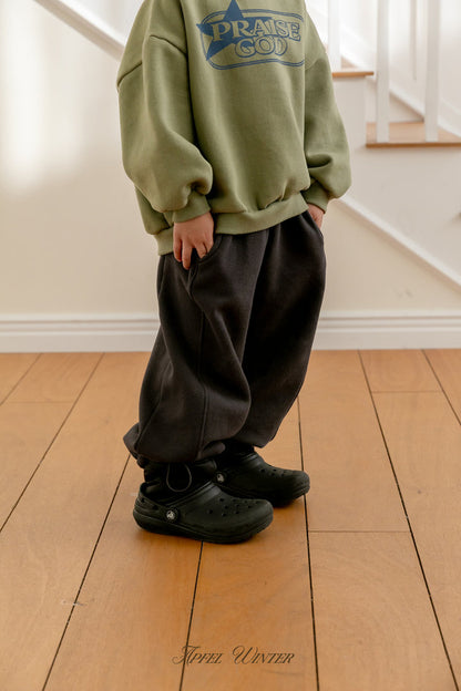 【予約】milk jogger pants  / apfel (S-JL)