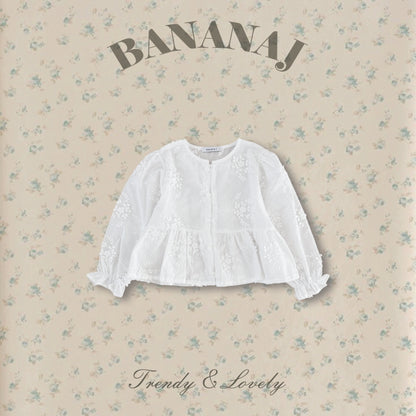 【予約】フラワーブラウス / bananaj (XS-JS)