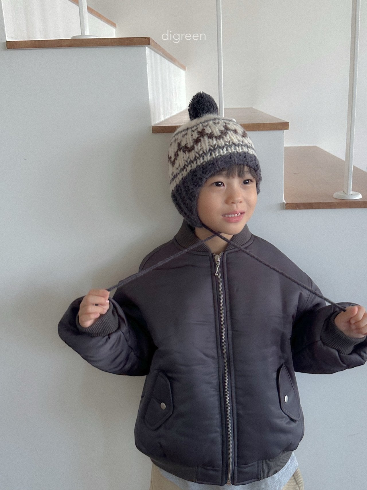 【予約】Shirry Bomber  /  digreen(S-XXL)