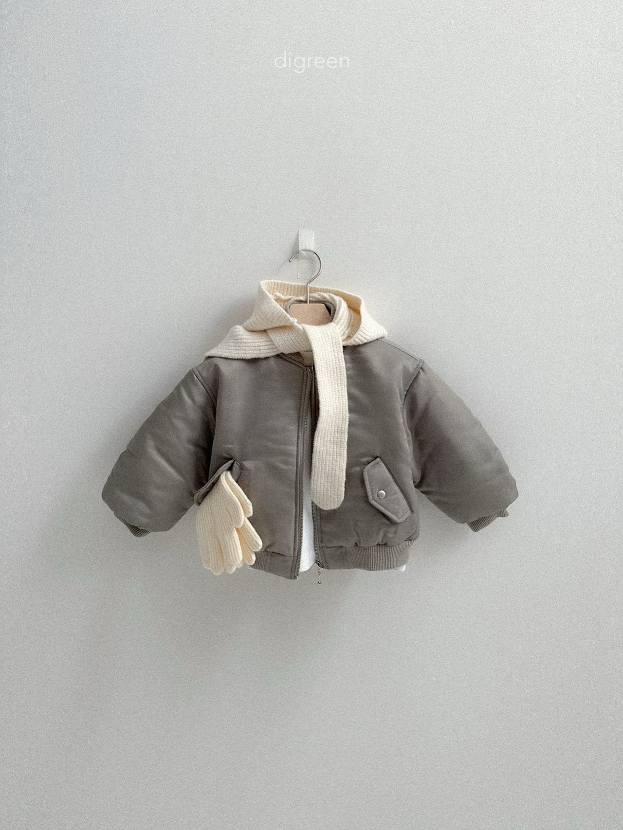 【予約】Shirry Bomber  /  digreen(S-XXL)