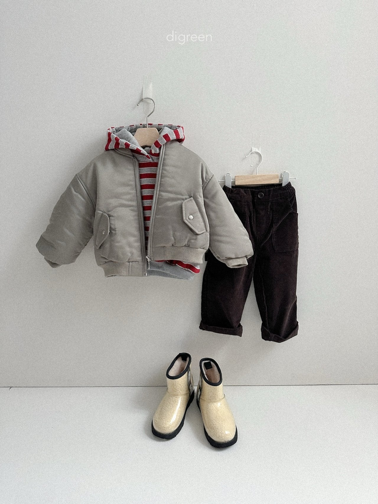 【予約】Shirry Bomber  /  digreen(S-XXL)