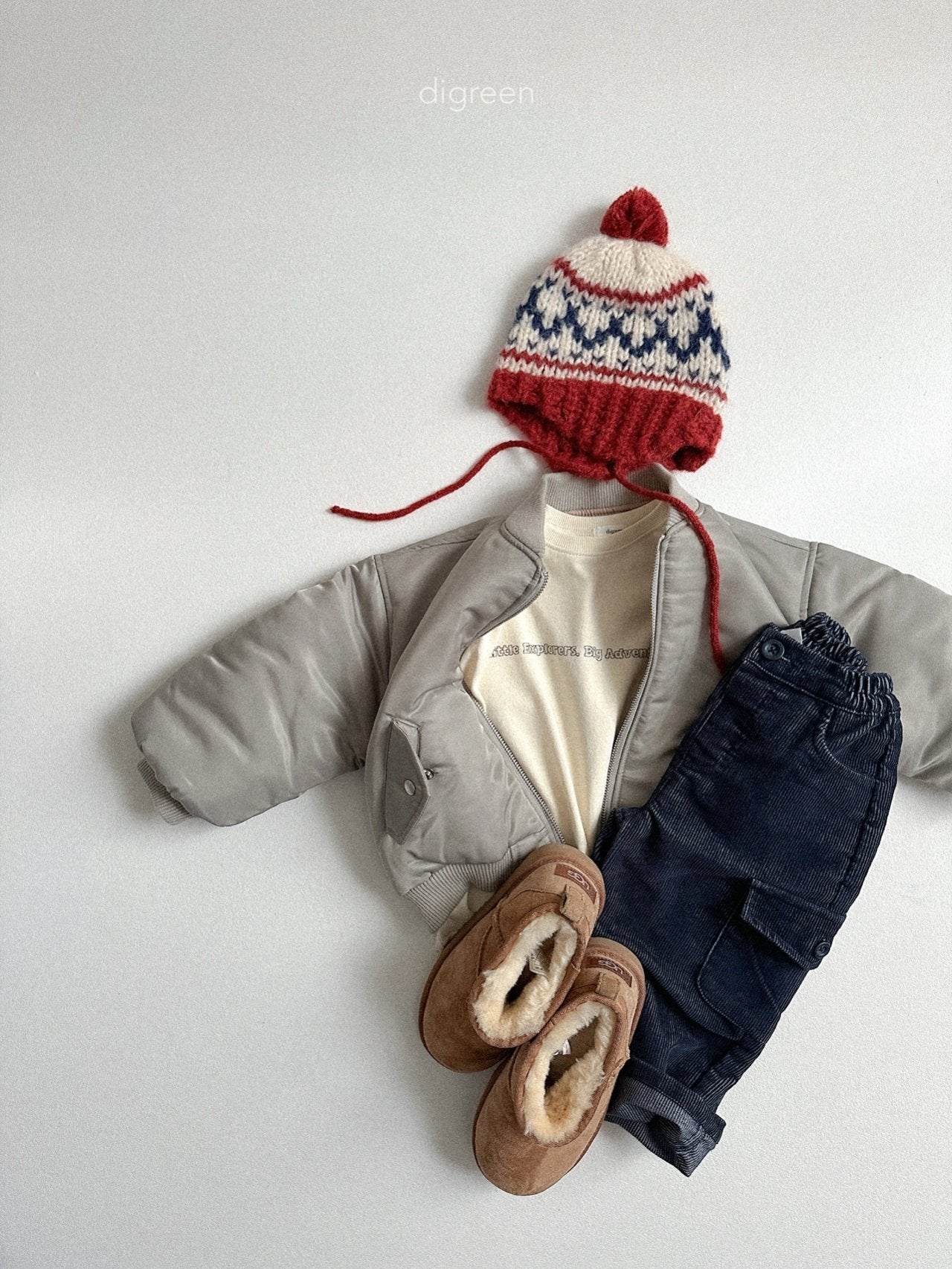 【予約】Shirry Bomber  /  digreen(S-XXL)