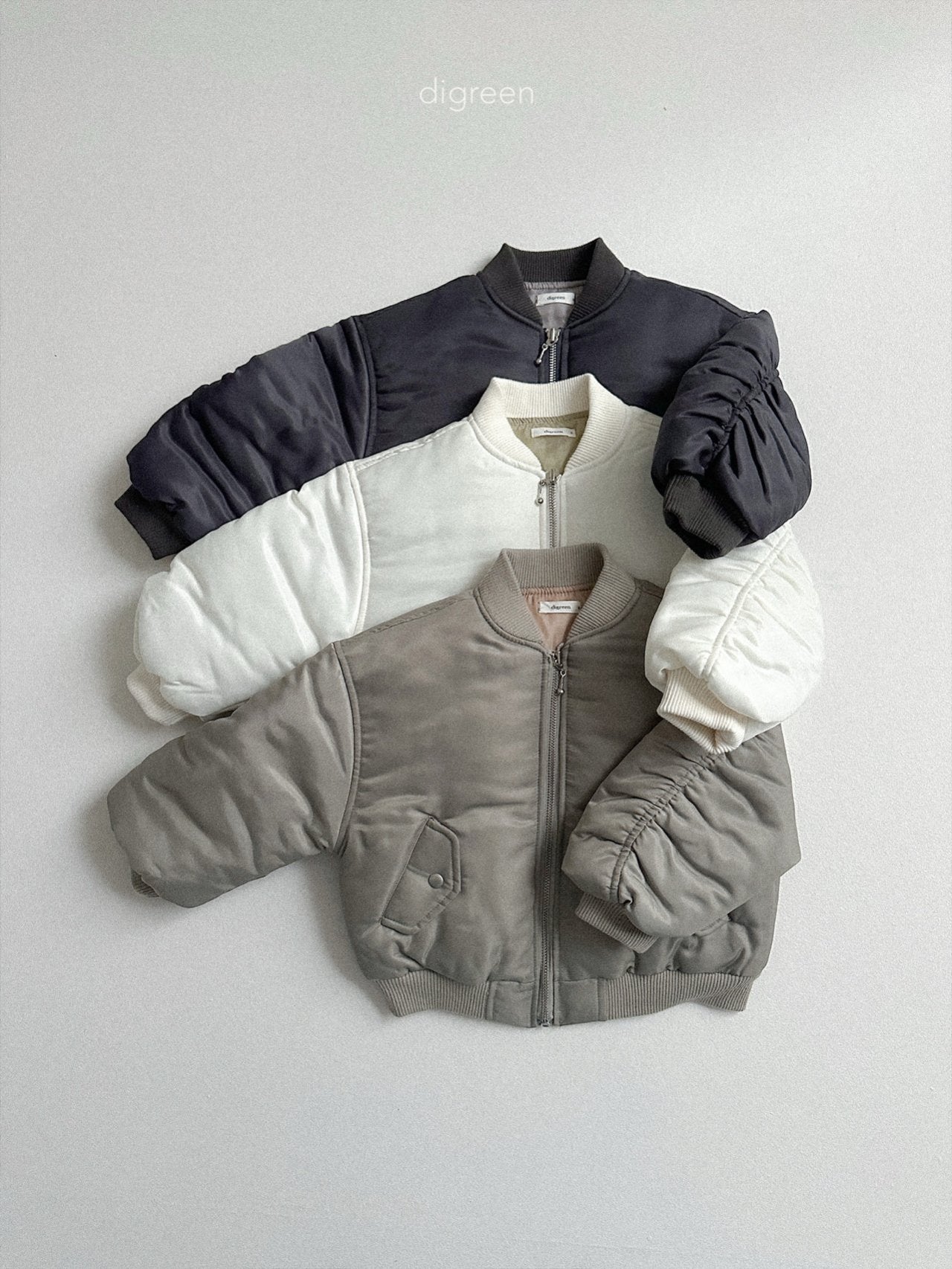 【予約】Shirry Bomber  /  digreen(S-XXL)