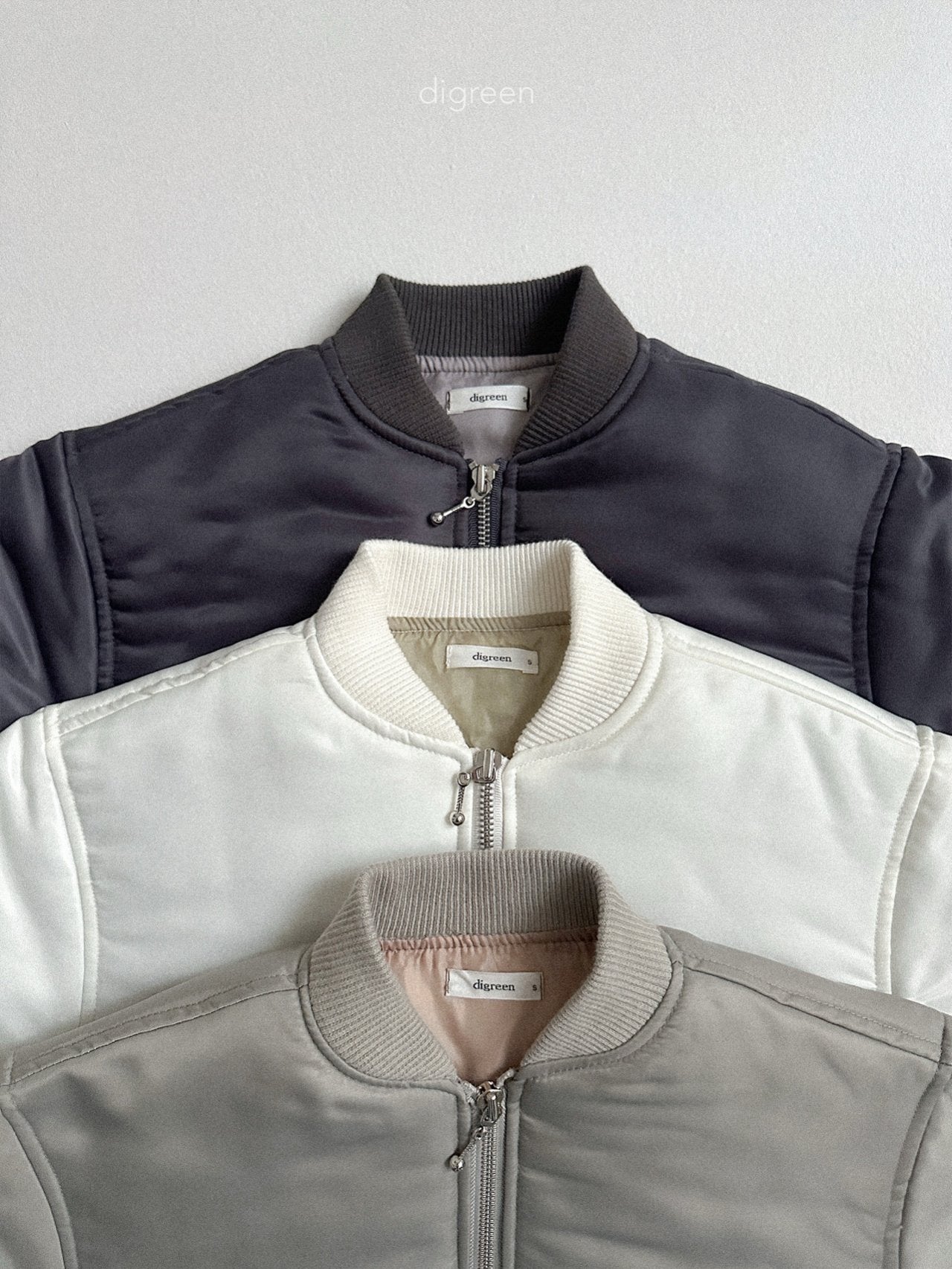 【予約】Shirry Bomber  /  digreen(S-XXL)