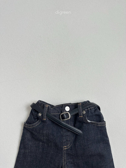 【予約】scone denim pants / digreen(S-XXL)