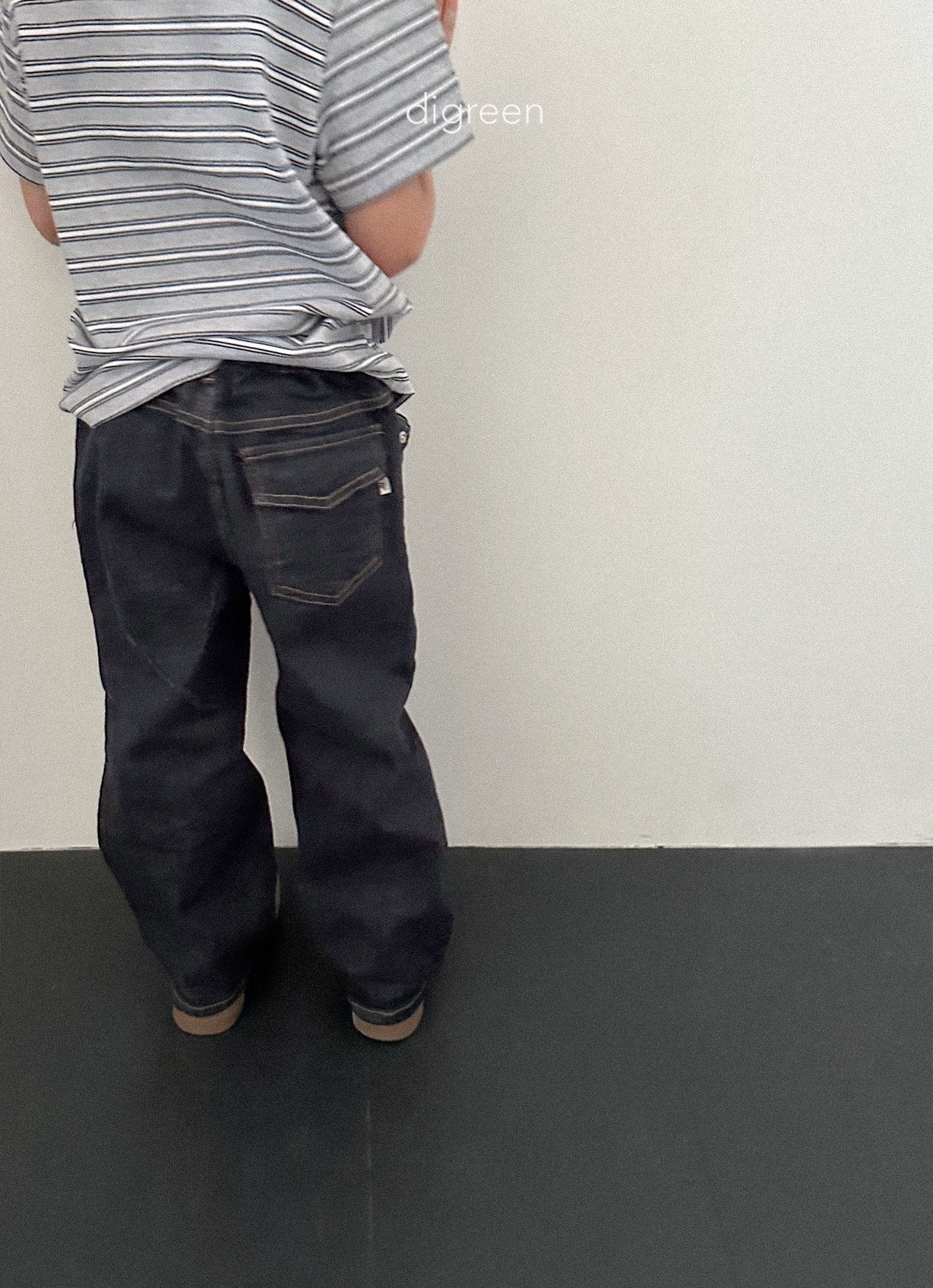 【予約】scone denim pants / digreen(S-XXL)