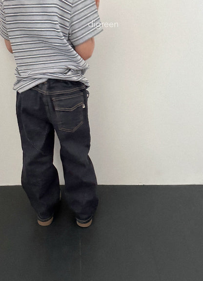 【予約】scone denim pants / digreen(S-XXL)