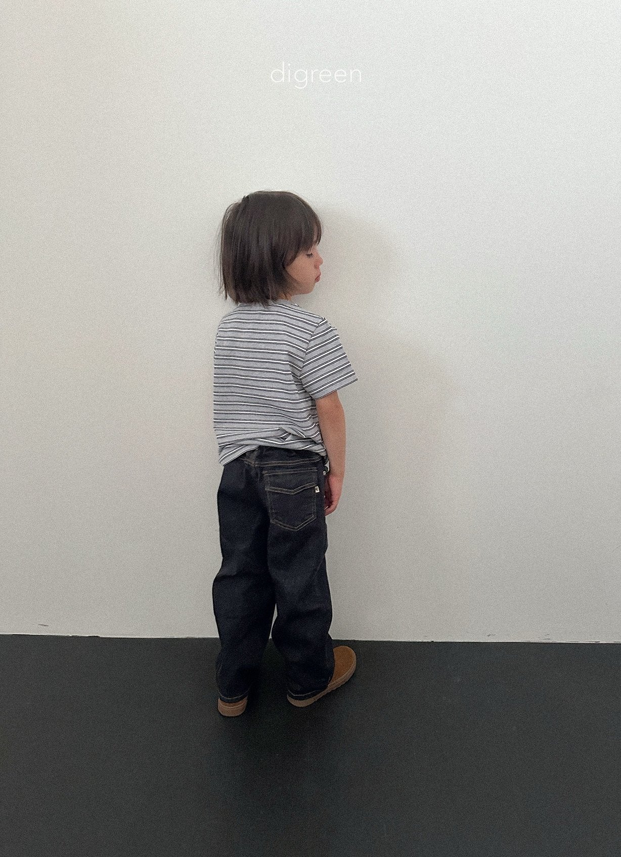 【予約】scone denim pants / digreen(S-XXL)