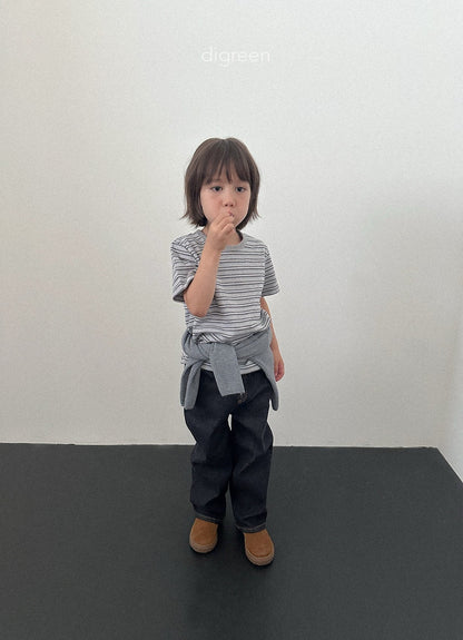 【予約】scone denim pants / digreen(S-XXL)