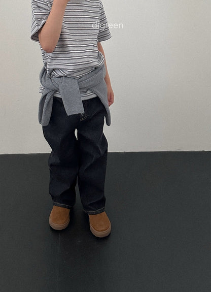 【予約】scone denim pants / digreen(S-XXL)
