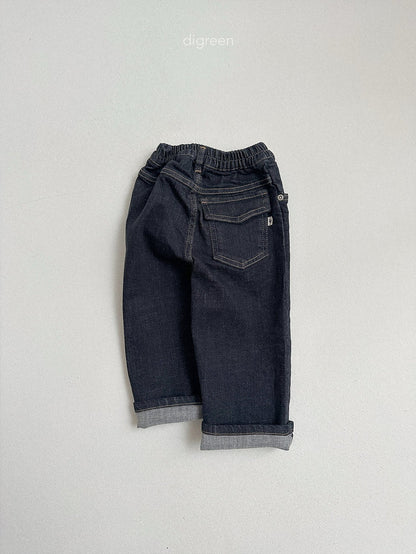 【予約】scone denim pants / digreen(S-XXL)