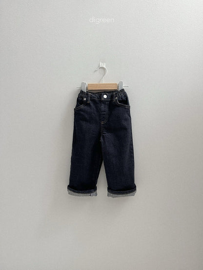 【予約】scone denim pants / digreen(S-XXL)