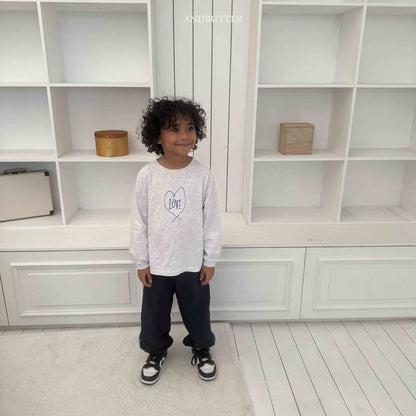 【予約】ダブルラインパンツ / andbutter(S-JM)투라인 절개