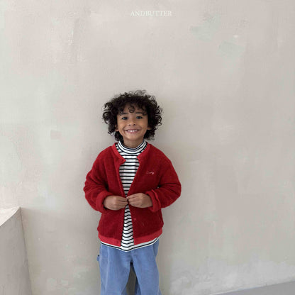 【予約】Creamy Cardigan  /  andbutter (S-JM)