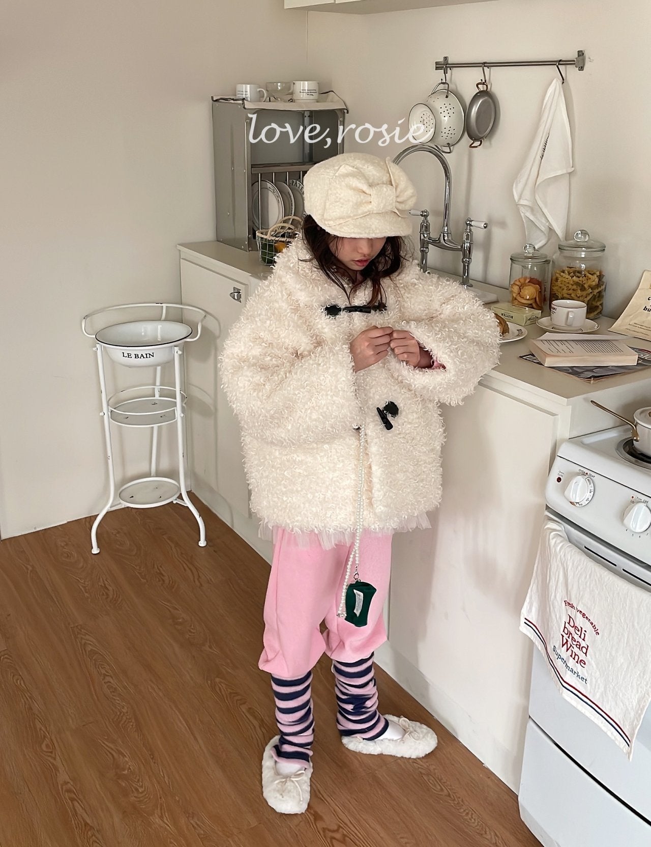 【予約】poodle coat  /  love rosie (L-3XL)