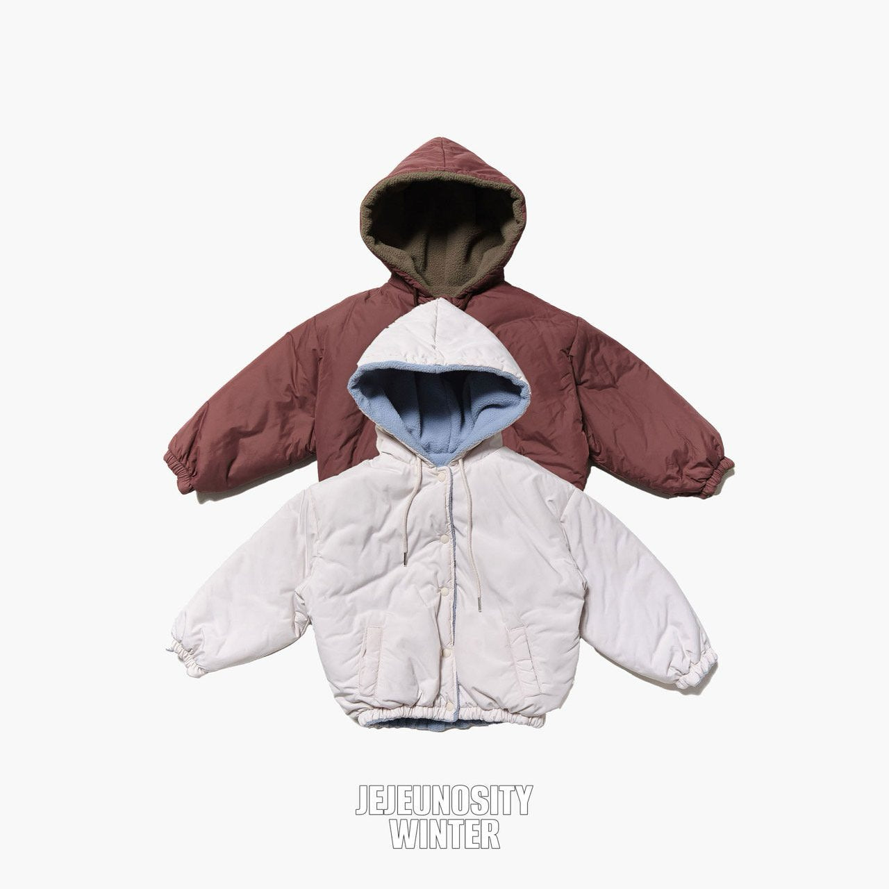 【予約】ive reversible hood jumper  / jejeunosity (XS-JM)