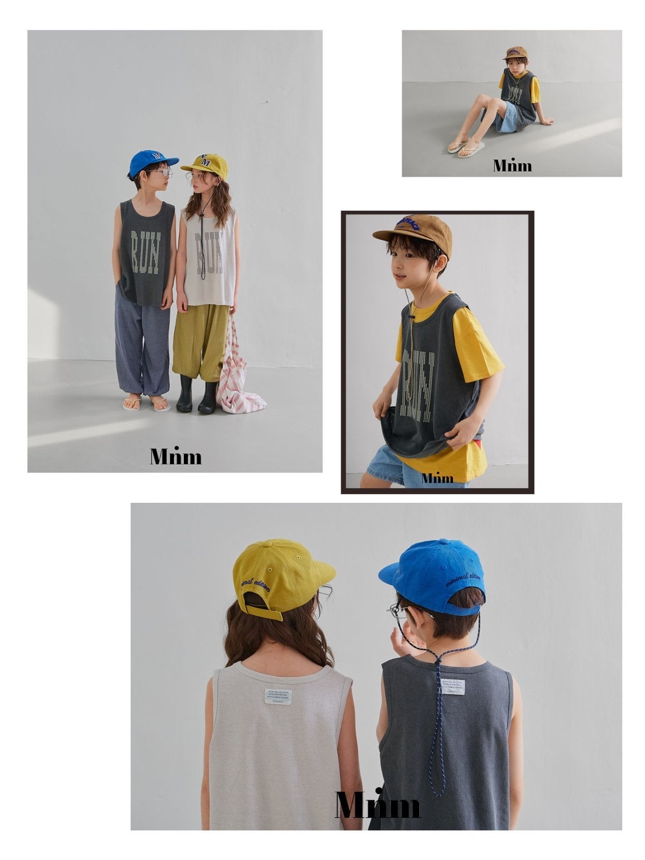 【予約】RUN sleeveless / minimal