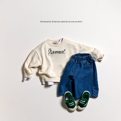 【予約】バミューダーパンツ / normalplay (12M-JM)