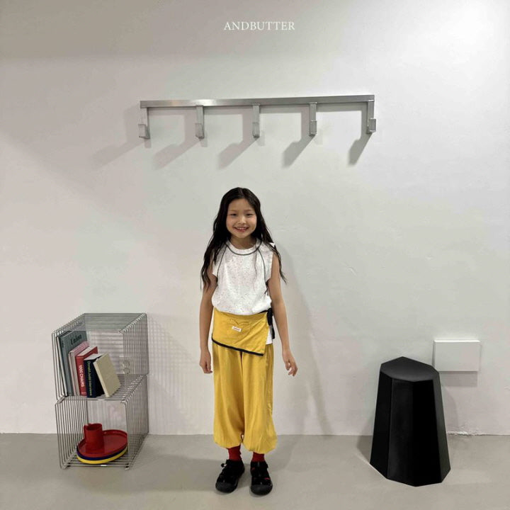 【予約】Apron pants  / andbutter(S-JM)