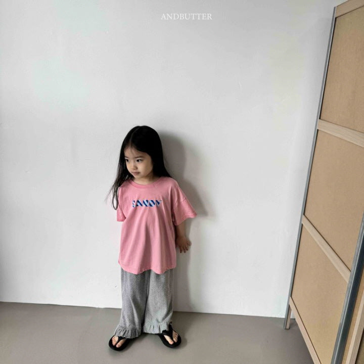 【予約】Candy color T / andbutter(S-JM)