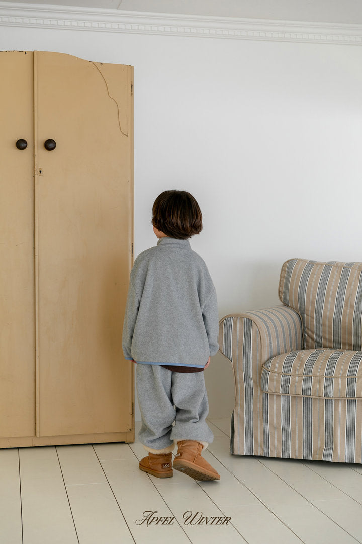 【予約】soft fleece jogger pt / apfel (S-JL)달콤솜조거