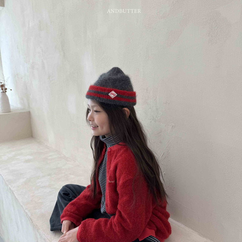 【予約】Mix Angora Beanie   / andbutter