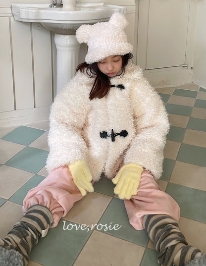 【予約】poodle coat  /  love rosie (L-3XL)