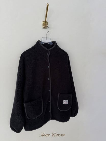 【予約】bagel boa jacket  / apfel (adult)