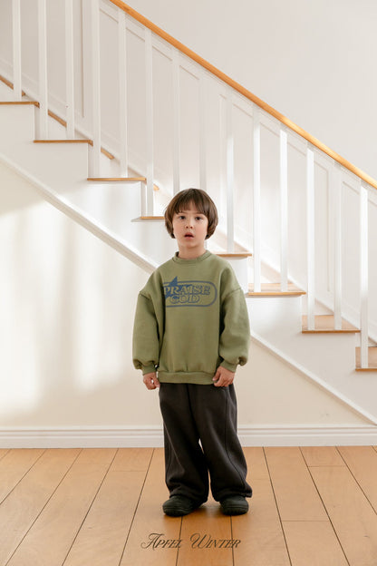 【予約】milk jogger pants  / apfel (S-JL)