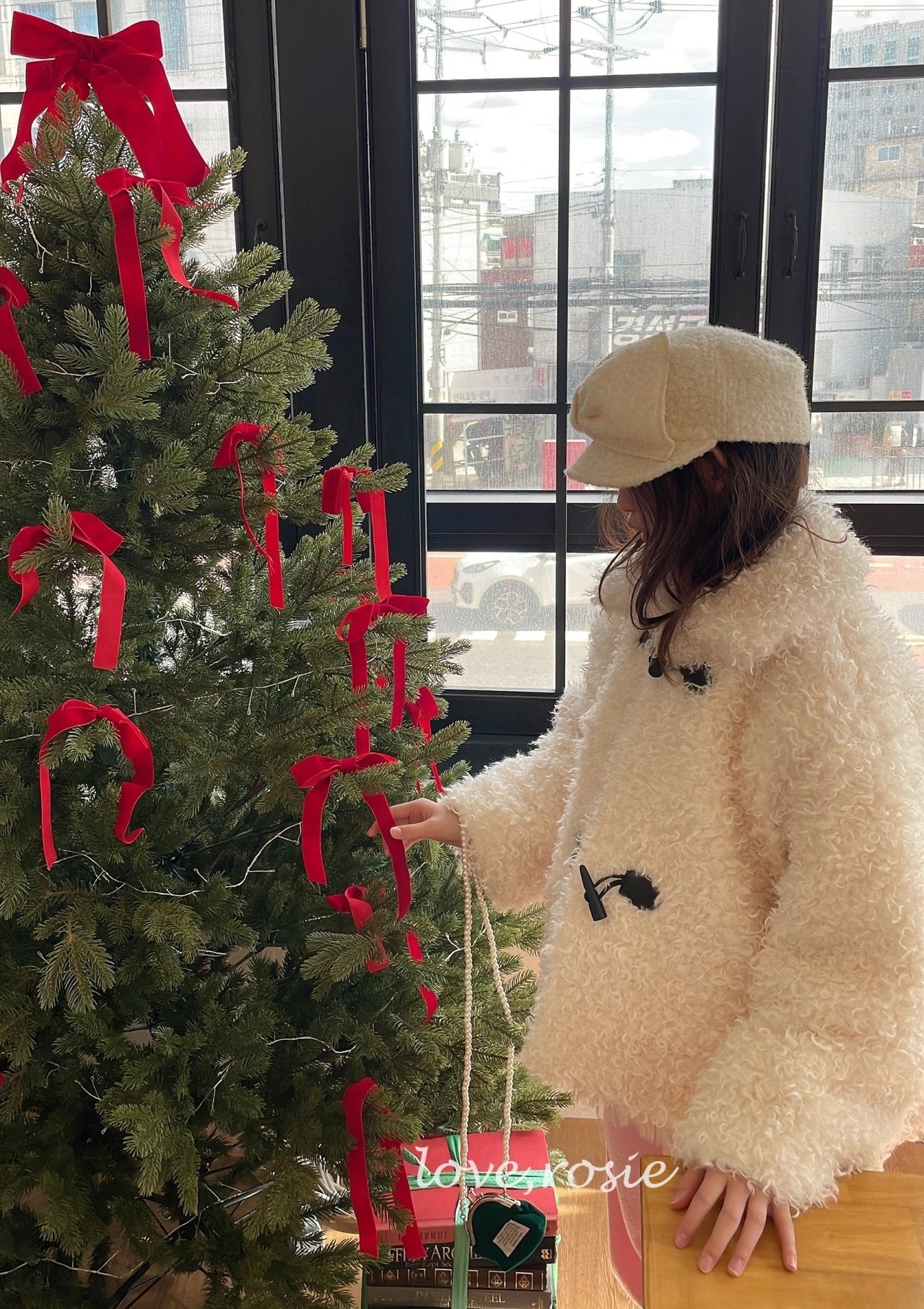 【予約】poodle coat  /  love rosie (L-3XL)