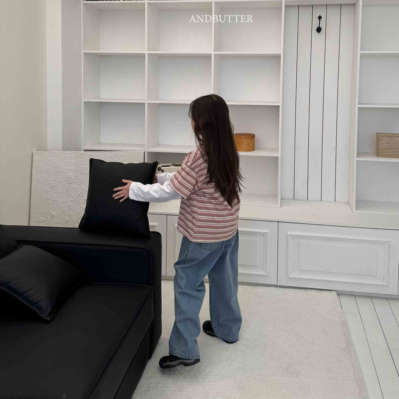 【予約】フラップデニム / andbutter(S-JM)플랩